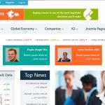 Financial - Responsive Joomla News Template