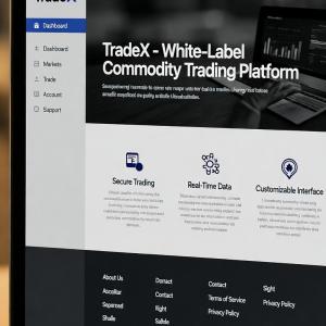 TradeX - White-Label Commodity Trading Platform