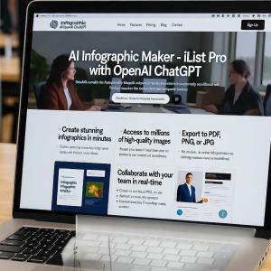 AI Infographic Maker - iList Pro with OpenAI ChatGPT