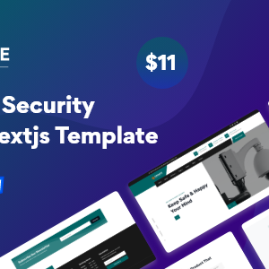 CCTV & Security React Next JS Template | CCTV Security
